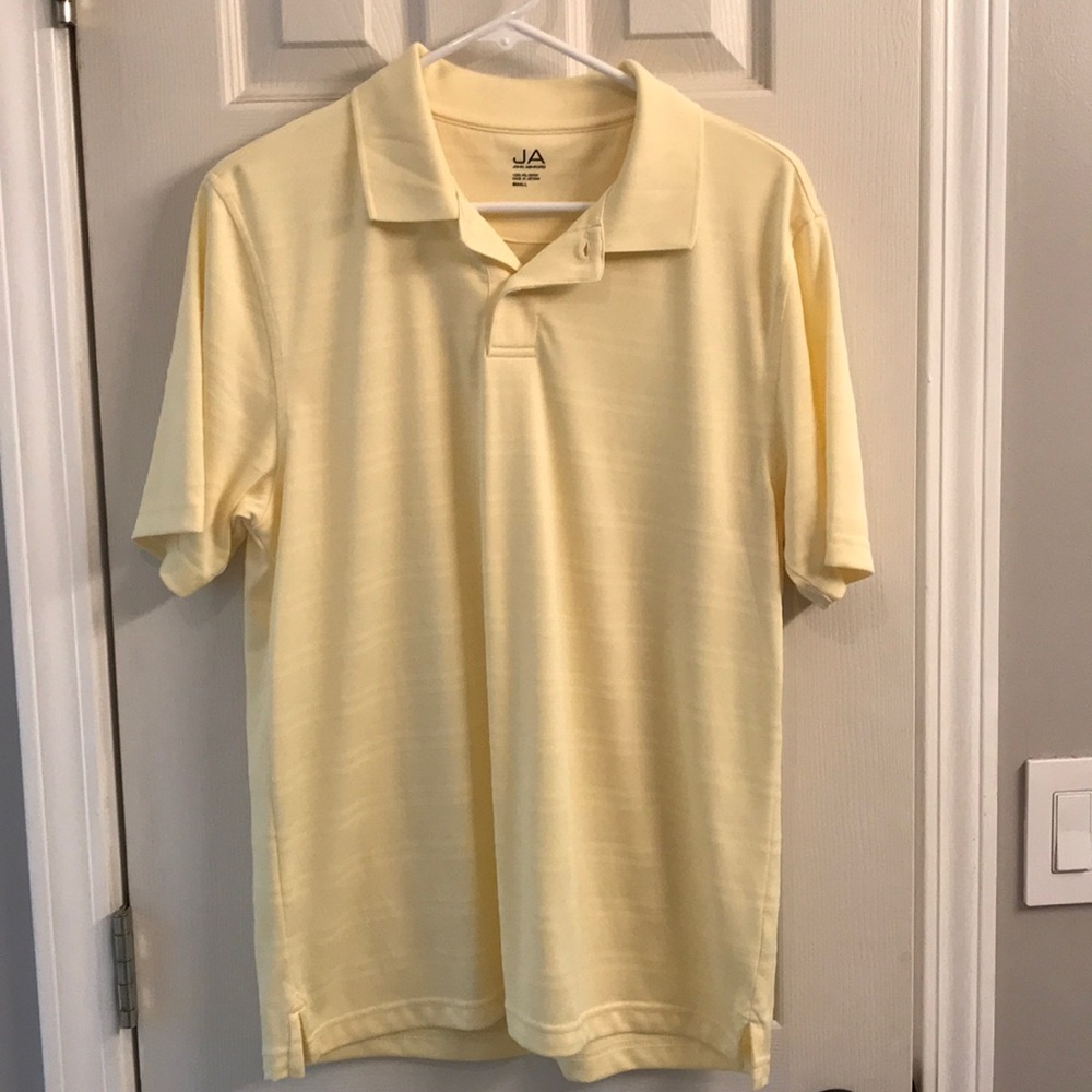 Men’s small light-weight yellow polo. Never worn